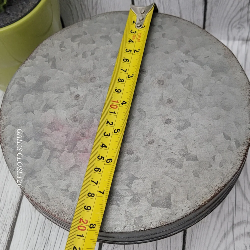Pier 1 Industrial Gray Metal Display Stand